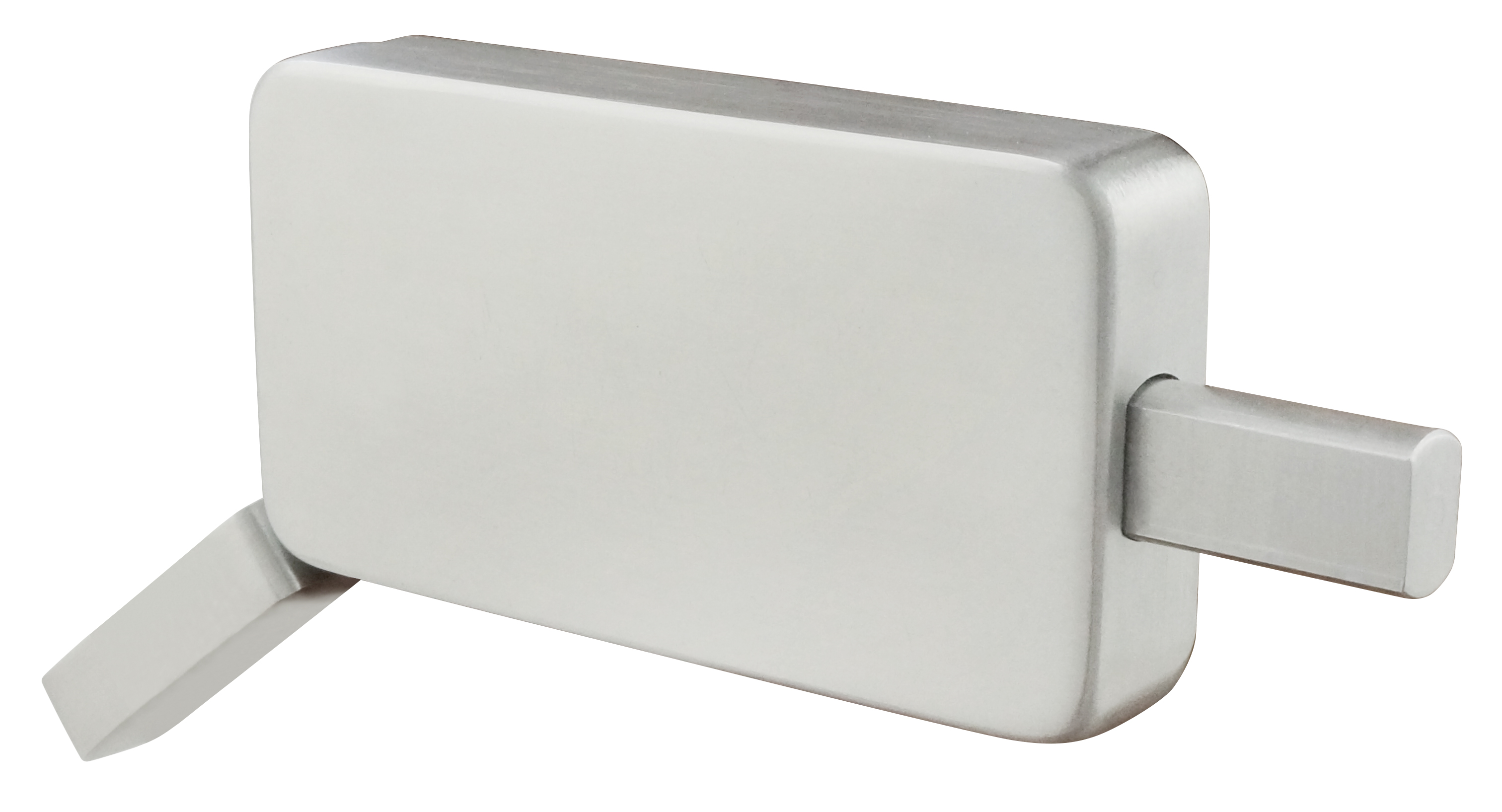 The INOX brand Surface Mount Barn Door Lock is billed by Unison Hardware as the first such lock crafted specifically for barn doors. With a design based on builder feedback requesting easier and quicker installation, the manufacturer touts a 15-minute install time with this product. The lock also is available in an ADA option (shown), which features a longer one-touch thumb lever to activate the 1-inch bolt-locking mechanism.