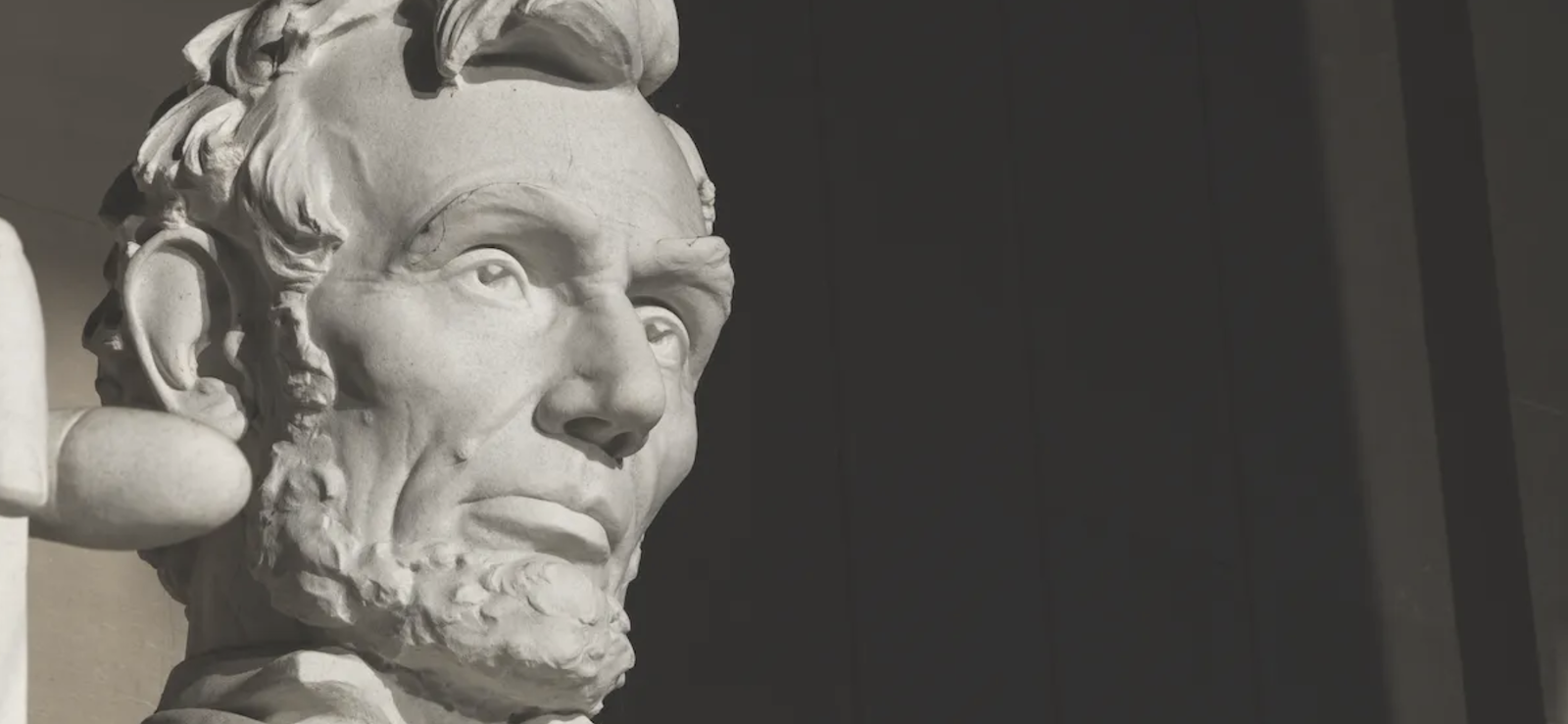 statue of Abraham Lincoln, one of the greatest leaders of the United States