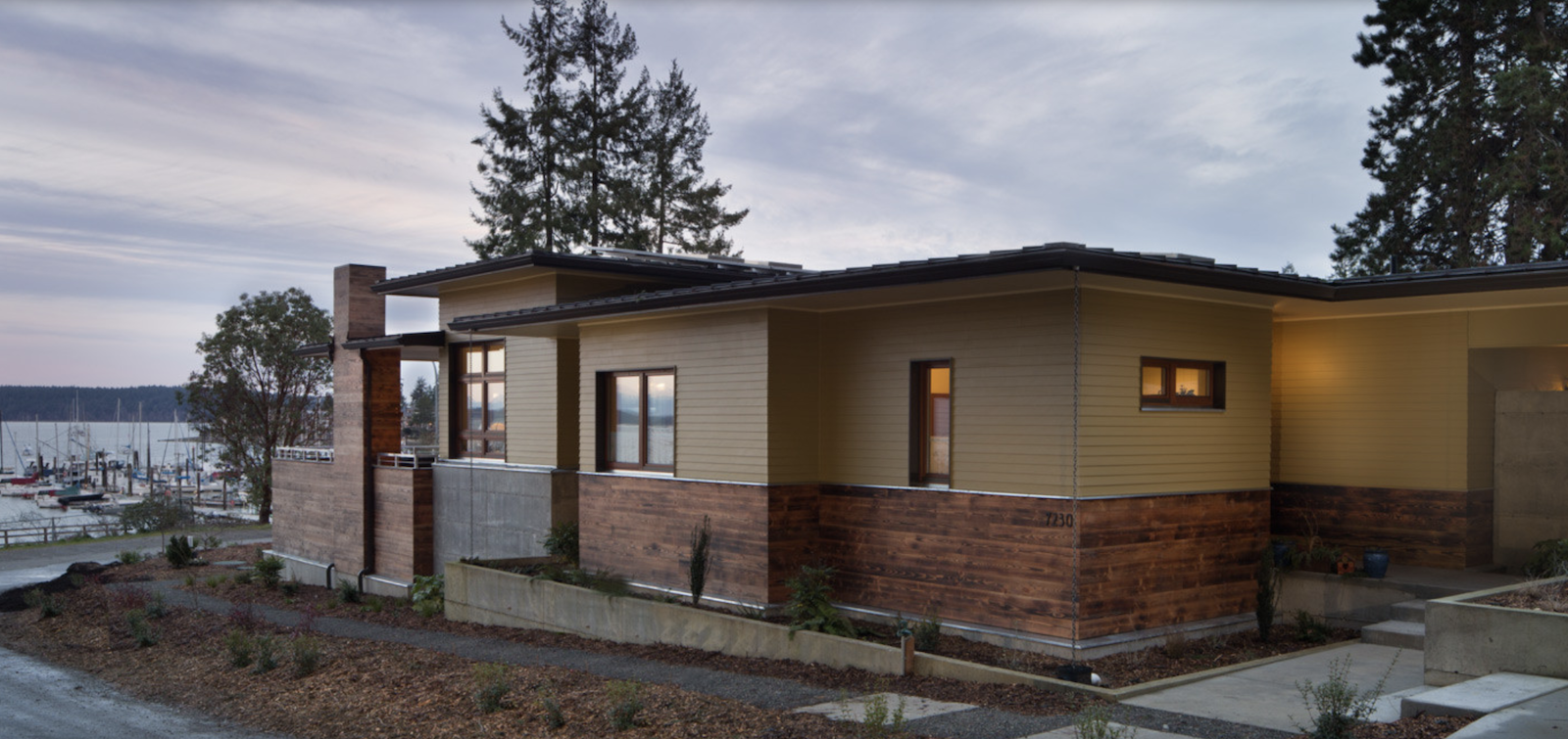 Prairie Passive house energy-efficient home on Puget Sound designed by The Artisans Group provides for aging in place
