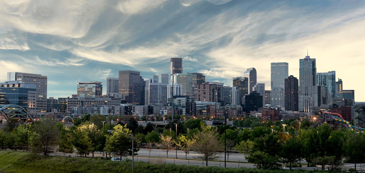 Skyline of Denver, Colorado