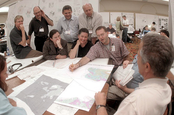 Charrette with urban planners 