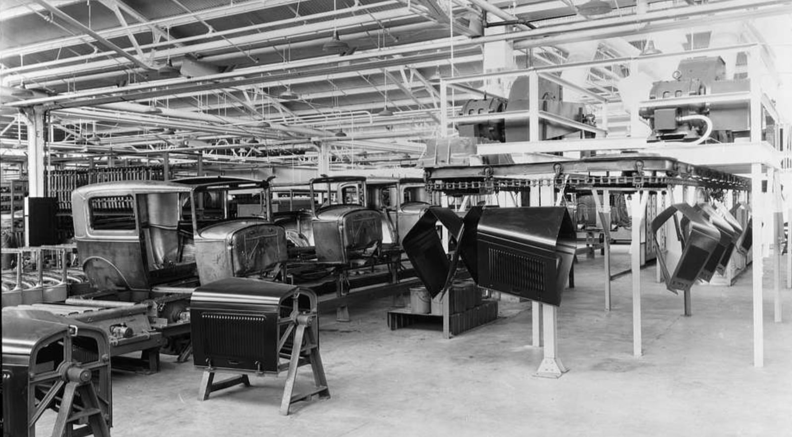Ford assembly plant 1930s Long Beach