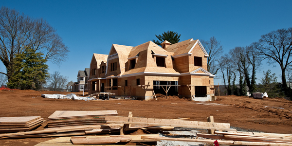 Builders across the nation are having difficulty finding labor for building homes like this one