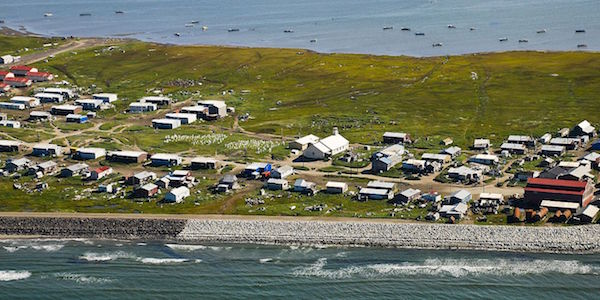 Alaska town votes to relocate due to climate-change driven sea level rise