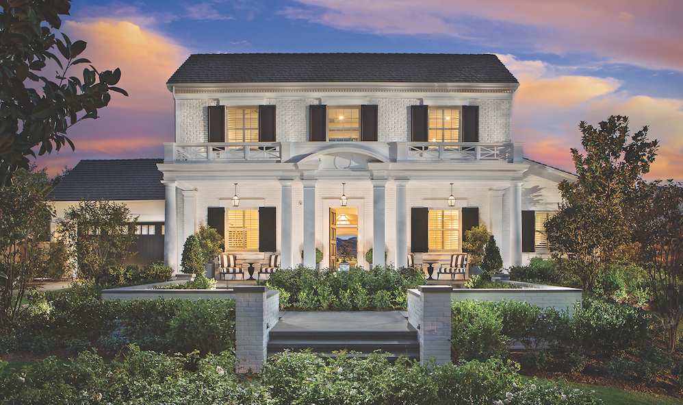The New Home Company Sky Ranch, Calif., luxury home colonial revival exterior