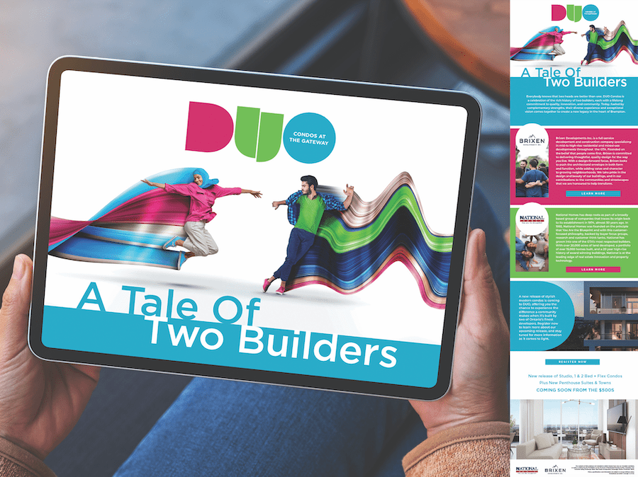 Duo Condos wins a 2024 Nationals award for best email/rich media advertising