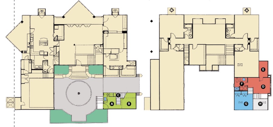 Floor plan for EDI International's in-law suite design