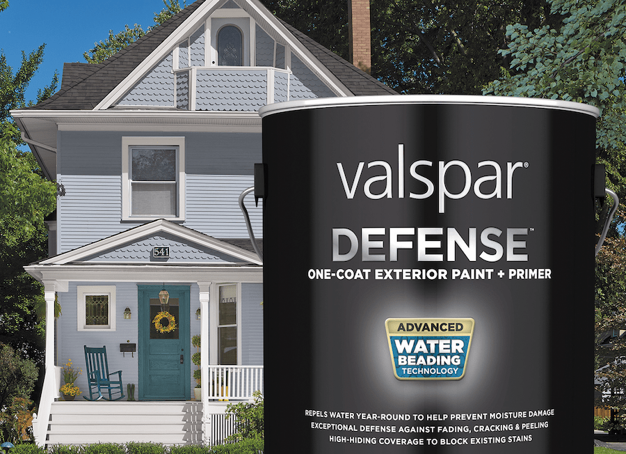 Valspar Defense exterior paint and primer is a Pro Builder 2022 Top 100 product