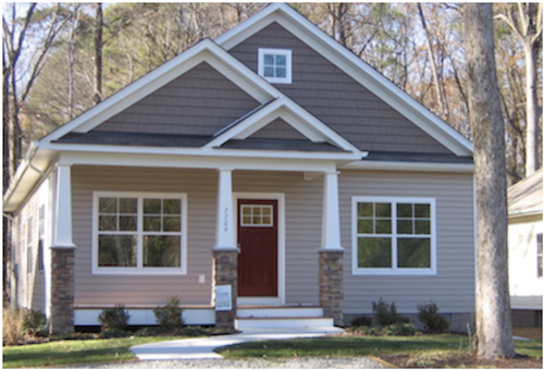 affordable green home by Richmond Va. builder First Richmond Associates