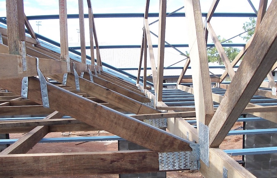 Prefab trusses for roof framing
