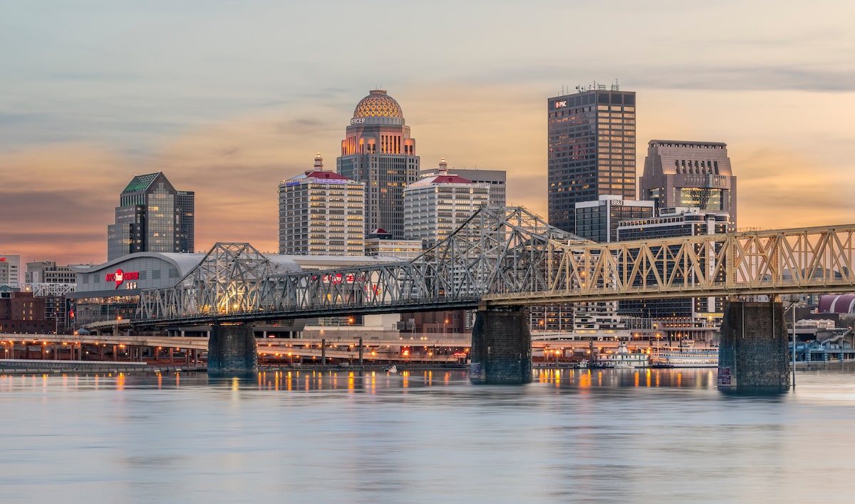 Louisville, Kentucky skyline