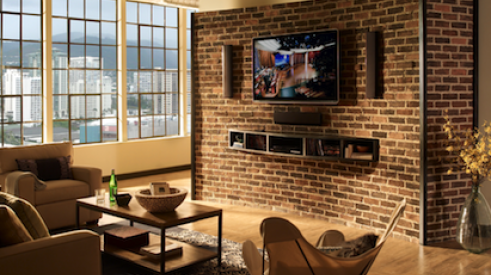 Product of the Week: MediaWall built-in stone wall
