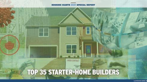 2021 Housing Giants biggest starter-home builders