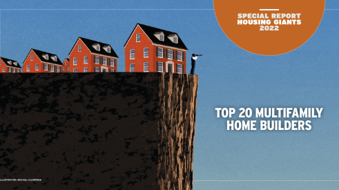 2022 Housing Giants Top 20 Multifamily Home Builders