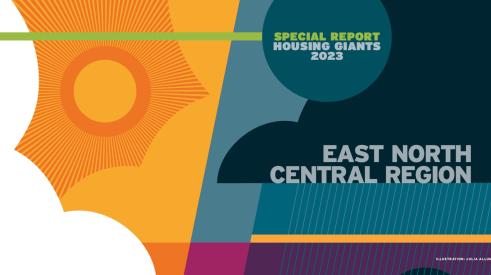 2023 Housing Giants ranked list of top builders in the East North Central region