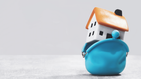 Squeezing home into small blue purse as housing affordability tightens