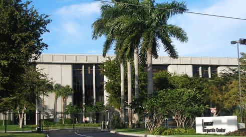 Lennar's headquarters in Fountainbleu, Florida