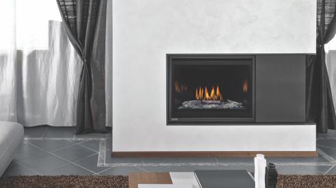 The full-load deluxe version of the HLB34-2 from Montigo features a standard remote control and fan kit so users can accurately control the heat in a space.