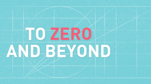 To zero and beyond logo for net zero homes
