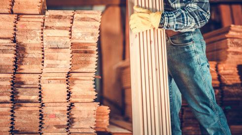 Lumber building materials