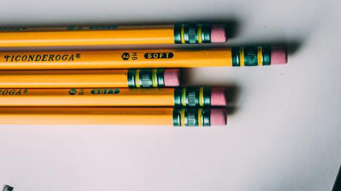 Ticonderoga #2 pencils