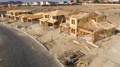 New home construction inventory