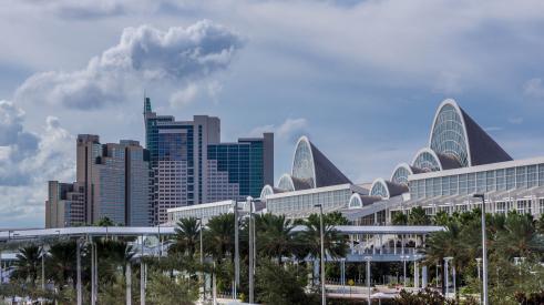 View of Orlando, Florida