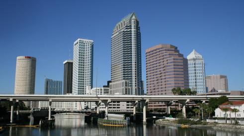 Downtown Tampa skyline