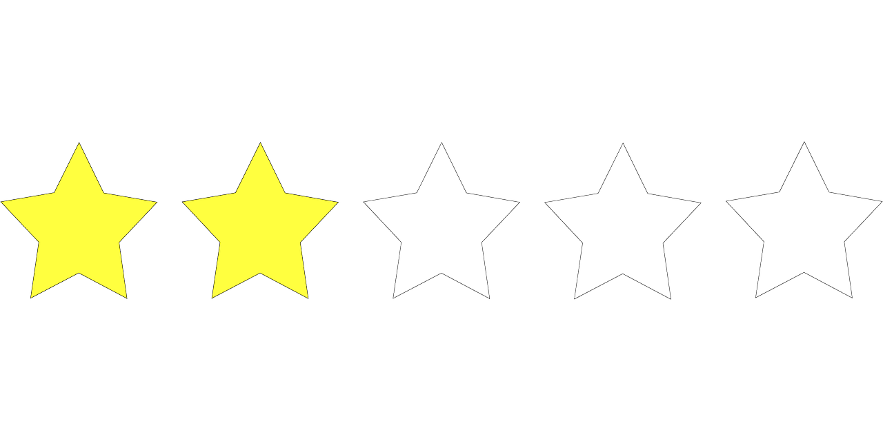 2-star rating