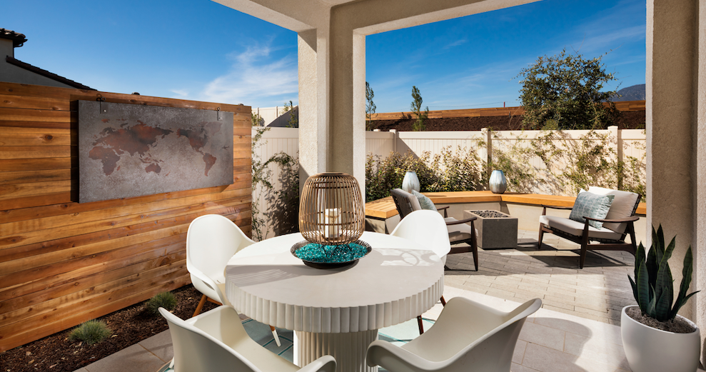 2019 Professional Builder Design Awards Silver Single Family Home outdoor living space
