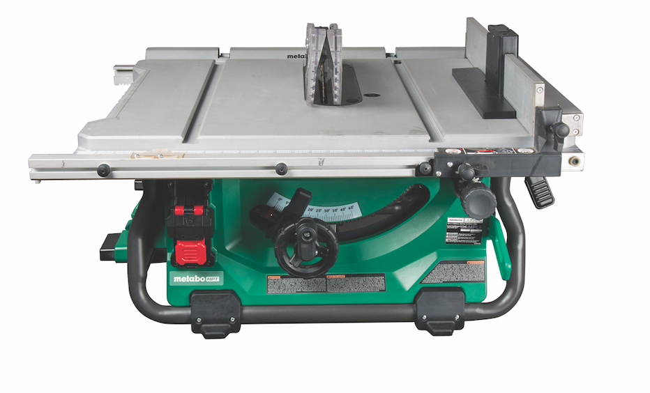 Metabo HPT MultiVolt 10-inch cordless/corded table saw