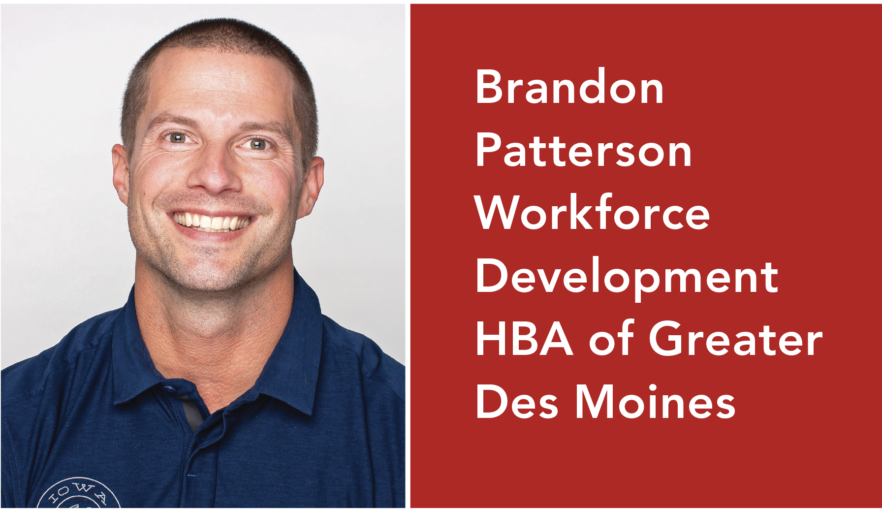 Brandon Patterson talks about workforce development in the construction industry
