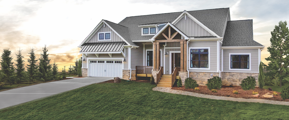 Schumacher Homes on-your-lot home design, home exterior