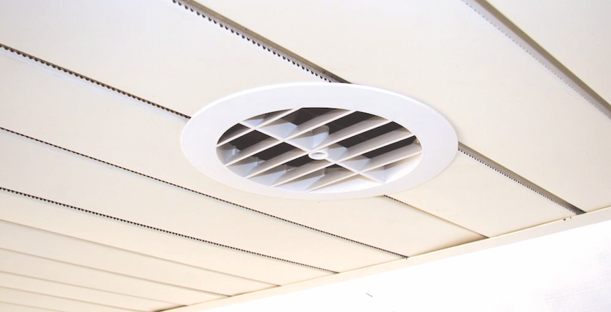 Panasonic soffit vent for home ventilation