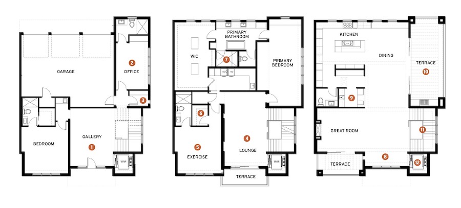 The New American Home 2021 floor plans