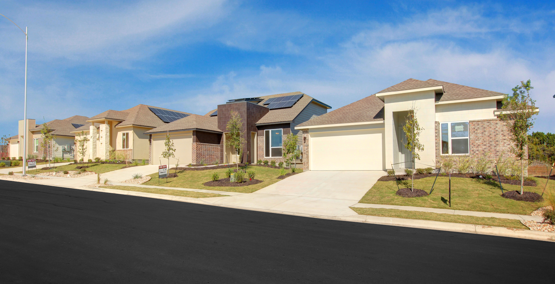 In Austin, Texas, Taurus’s Whisper Valley community will include 7,500 net zero energy ready homes featuring solar panels and geothermal technology. Photo: Taurus of Texas Holdings