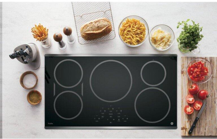 GE Profile magnetic induction cooktop electric home