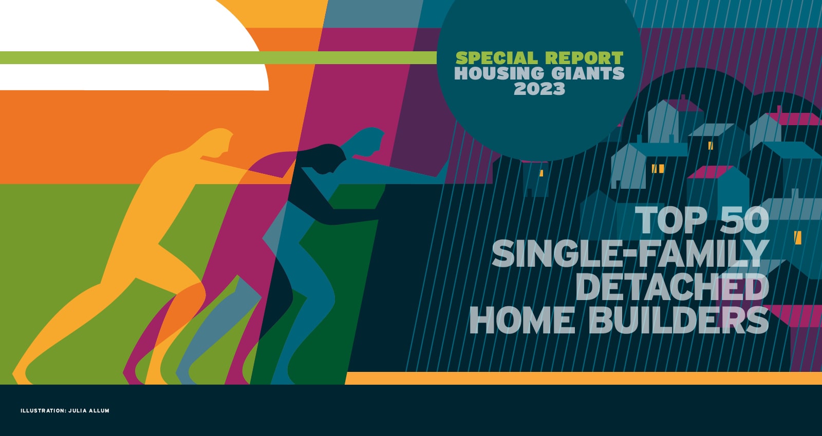 2023 Housing Giants ranked list of top 50 single-family detached home builders