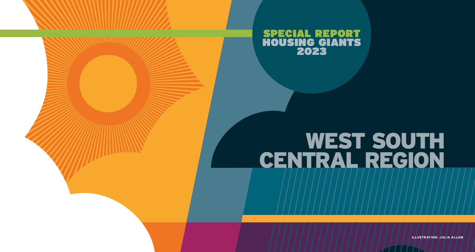 2023 Housing Giants ranked list of top builders in the West South Central region