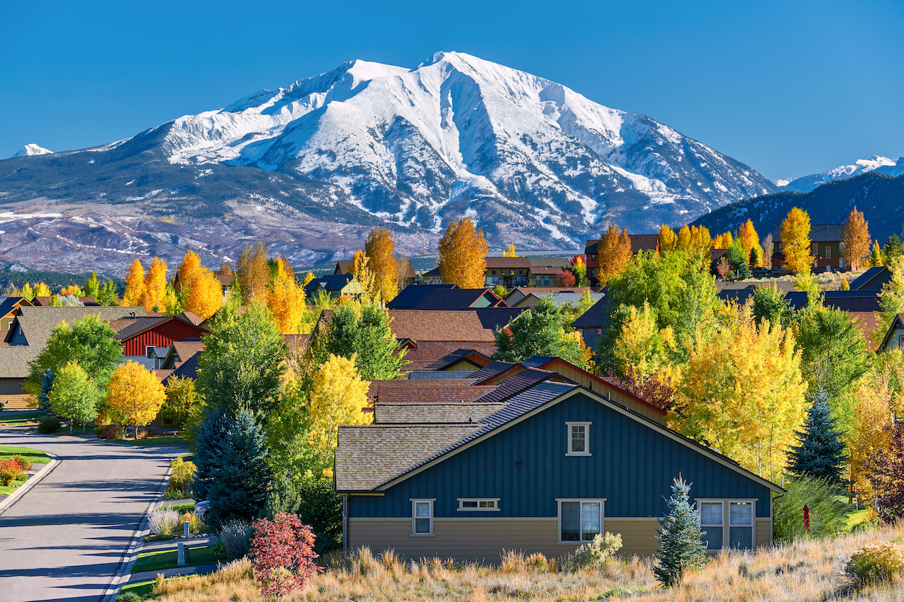 Colorado homes with mountain