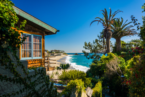 California beach house