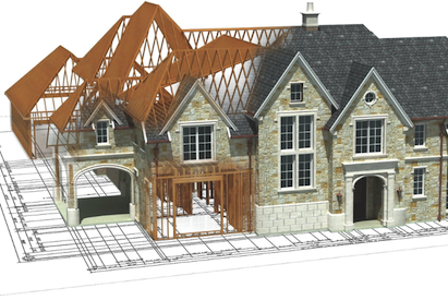 3D building information model of a home