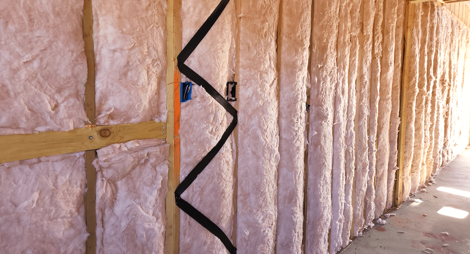 Maintaining construction quality during supply chain disruptions may mean switching to a different type of insulation