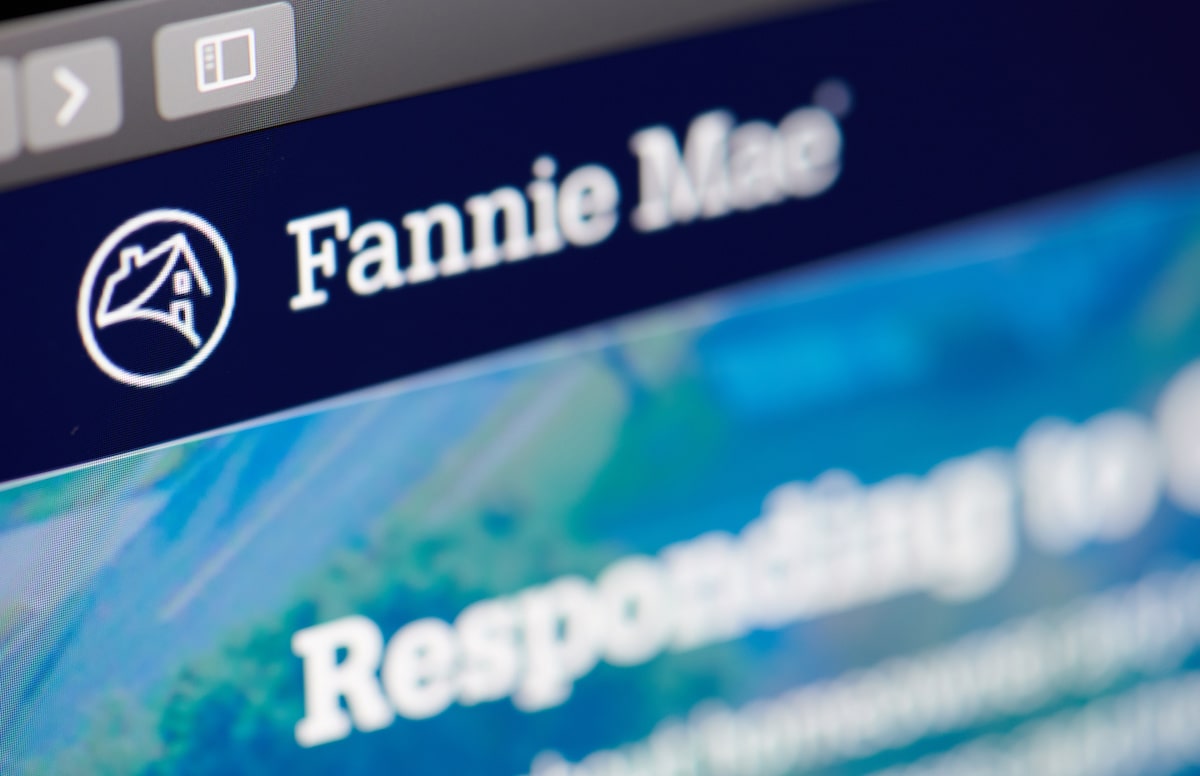 Fannie Mae website homepage