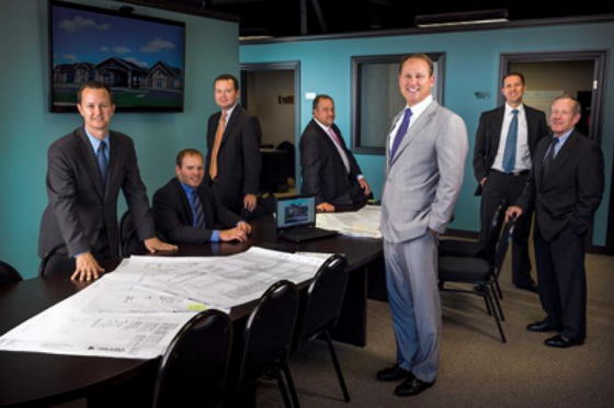 Tennessee home builder Goodall Homes' management team