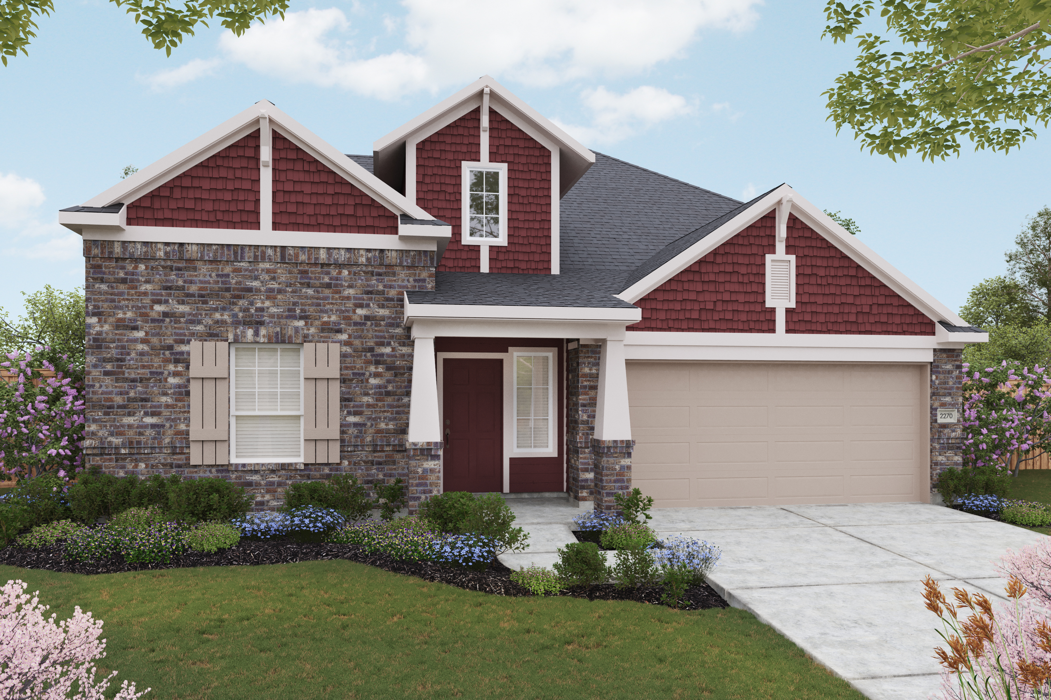 Gray Point Home Rendering