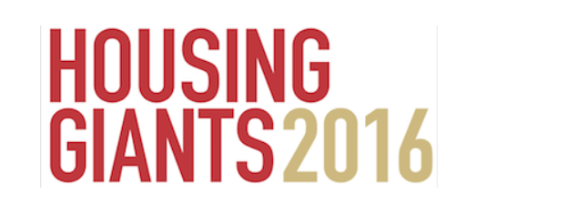 Housing Giants 2016 logo for the annual ranked list of largest home builders
