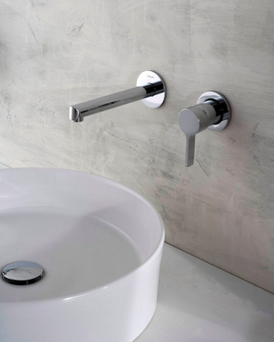 Graff Terra Collection wall-mounted faucet