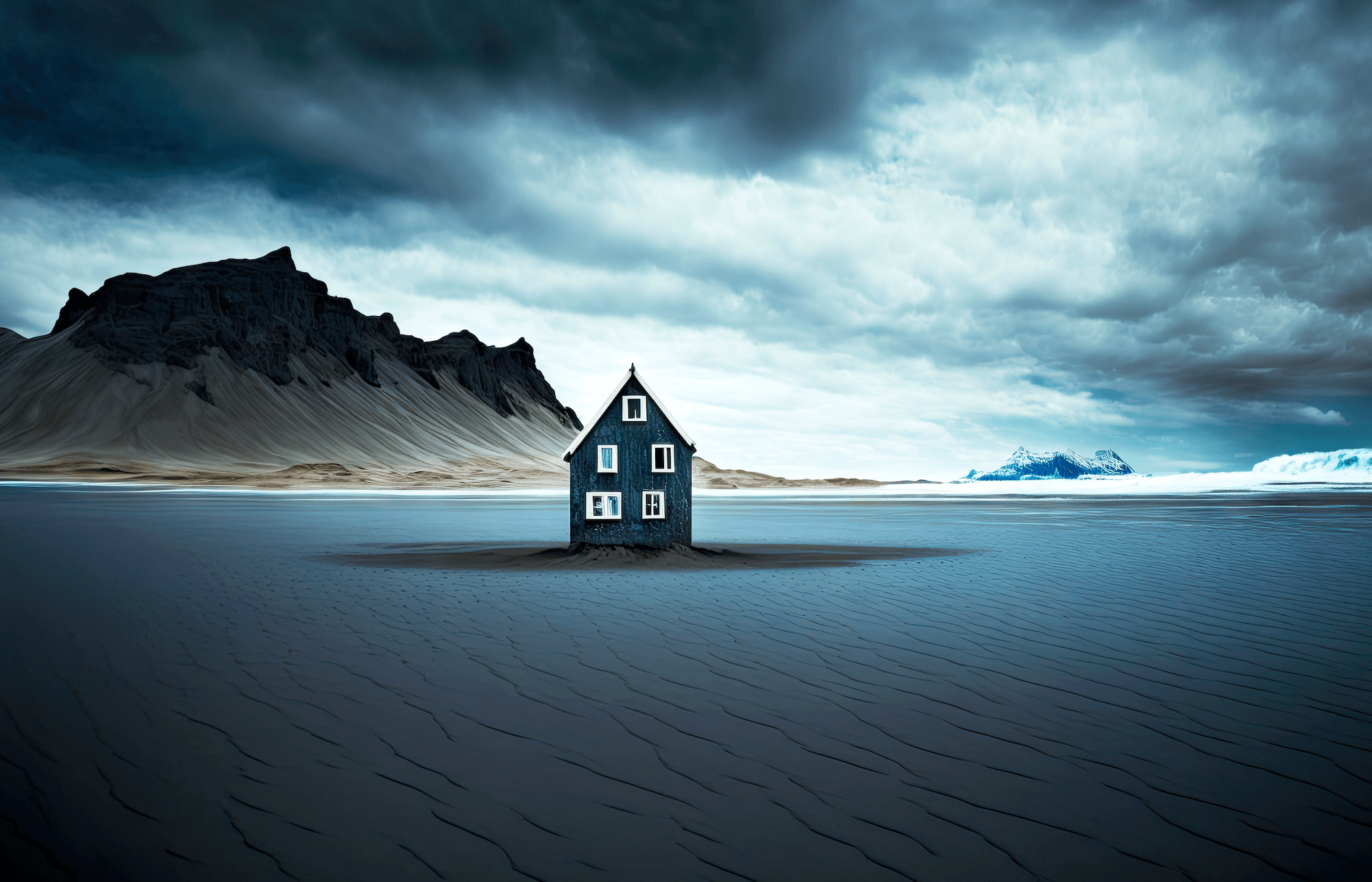 Isolated house means lonely people