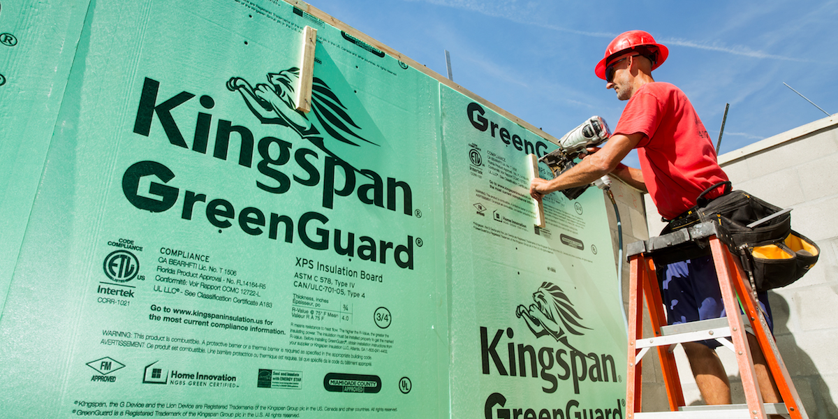 Kingspan GreenGuard building wrap